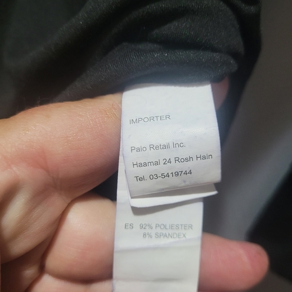 Infinite Performance Black Long Sleeve Top S - Picture 5 of 8